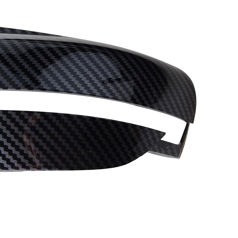 For 17-22 BMW G30 G20 G22 G11 G12 M Style Carbon Print Side Mirror Cover Caps