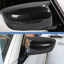 For 17-22 BMW G30 G20 G22 G11 G12 M Style Carbon Print Side Mirror Cover Caps-11