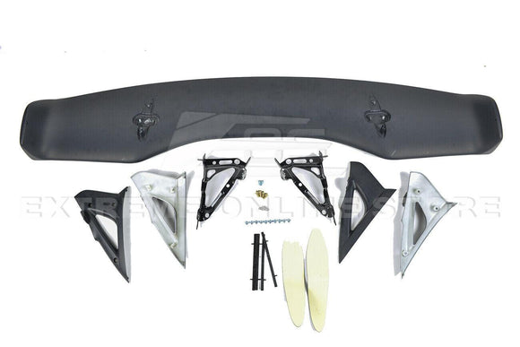 Se adapta al alerón trasero de plástico ABS estilo CR Honda S2000 2000-2009. Alerón trasero de plástico ABS estilo CR Honda S2000 (negro imprimación) 