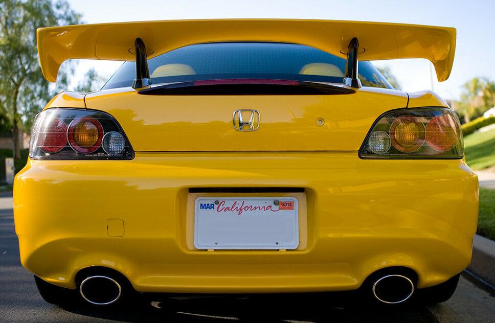 Fit 2000-2009 Honda S2000 CR Style ABS Plastic Rear Trunk Lid Wing