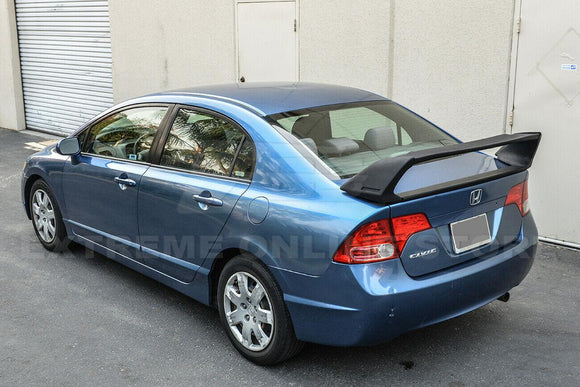 Alerón trasero Mugen RR Style para Honda Civic Sedan 2006-2011 (negro imprimación) 