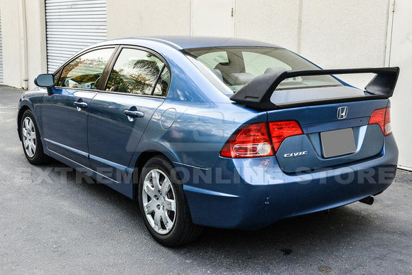 Alerón trasero Mugen RR Style para Honda Civic Sedan 2006-2011 (negro imprimación) 