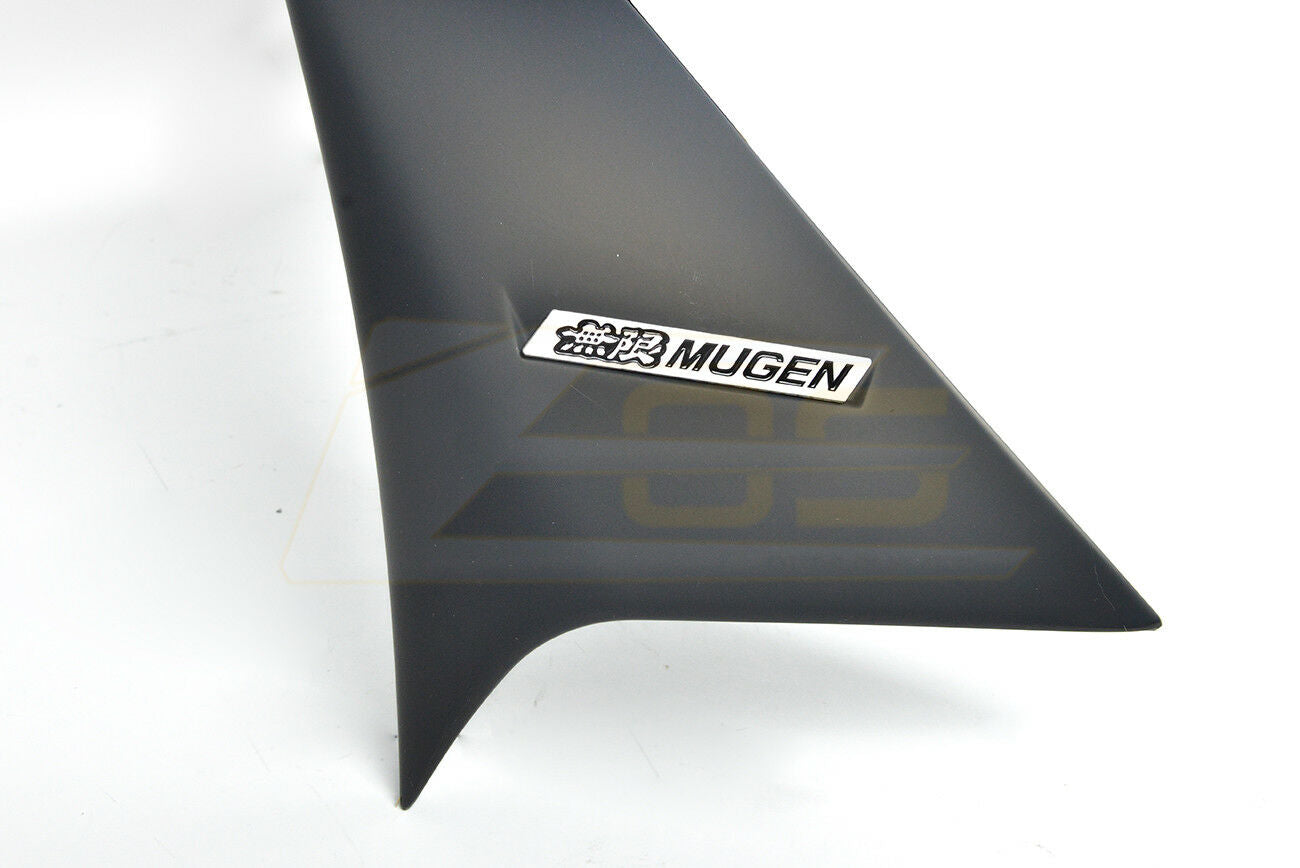 Rear Spoiler + Black Emblem Pair | For Acura Integra 3dr MUGEN Style (1994-2001)
