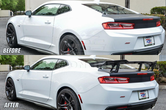 Rear Spoiler & Wings - ZL1 1LE Style | Chevrolet Camaro 16-22