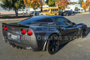 For 2005-2013 Chevrolet Corvette C6 | ZR1 Extended Style Rear Trunk Wing Spoiler (Glossy Black)-3
