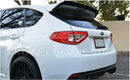 For 2008-2014 Subaru WRX & STI Add-On Rear Roof Wing Spoiler Gurney Flap Extension-3