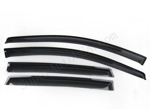 Fit 2016-2022 Honda HRV 3D Mugen Style Vent Window Visors Rain Sun Wind Guards Shade Deflectors