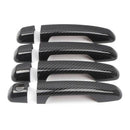 Fit 2010-2021 Toyota 4Runner Door Handle Covers Trim ABS Carbon Fiber (Carbon Fiber Print)-4