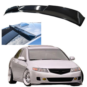 Fits 2004-08 Acura TSX V Style ABS Rear Roof Window Visor Spoiler